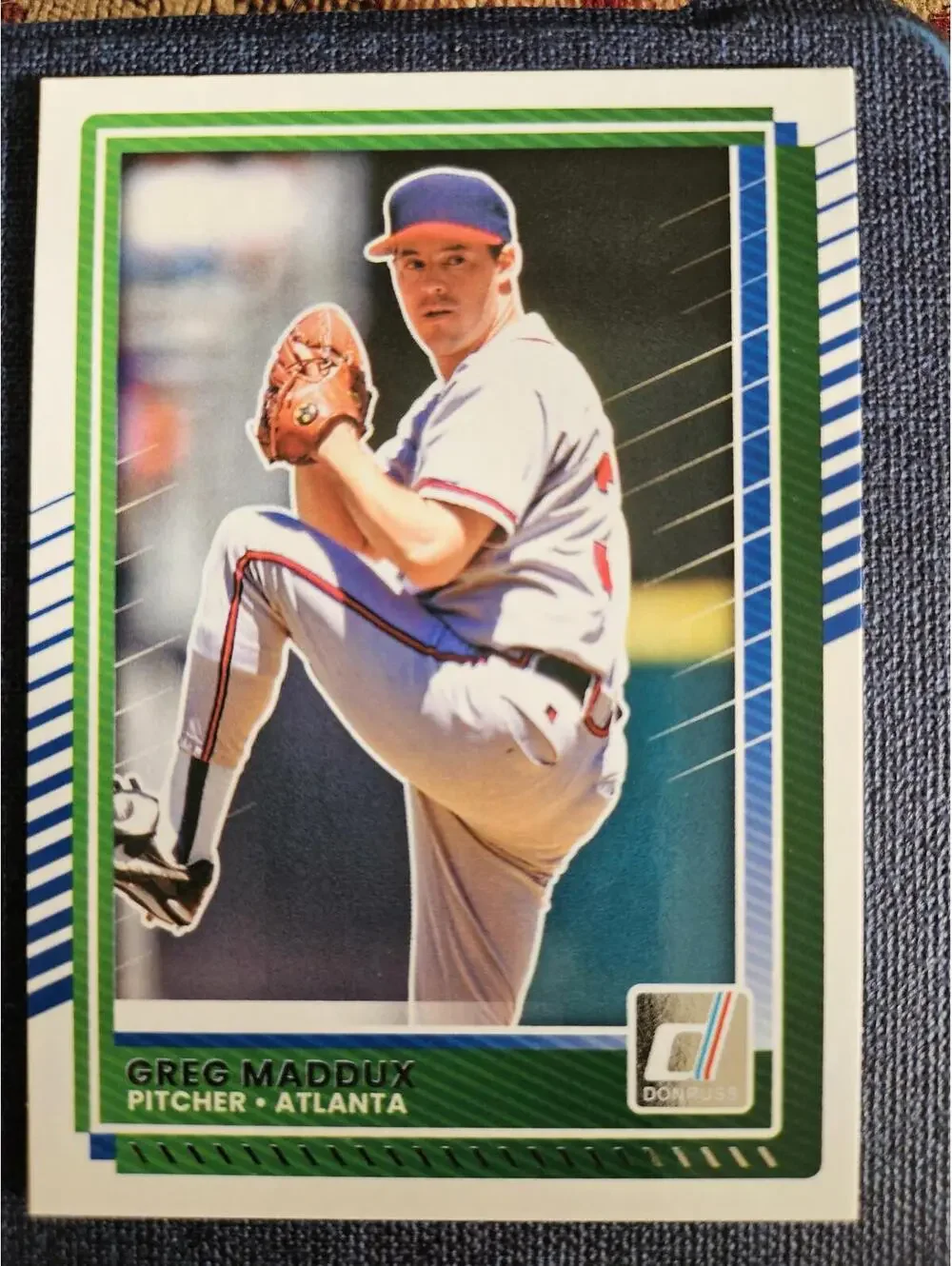 Greg Maddux - 2025 Panini Donruss baseball - #9 - Braves - RAW Mint